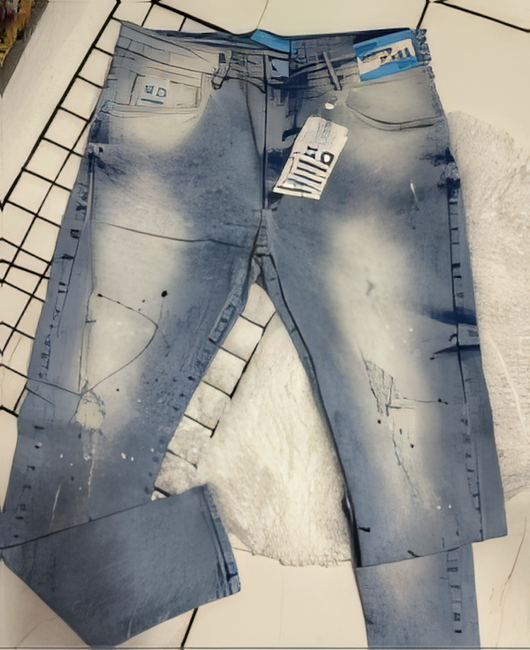 Calça Jeans Masculina Clara Estilo Jogador